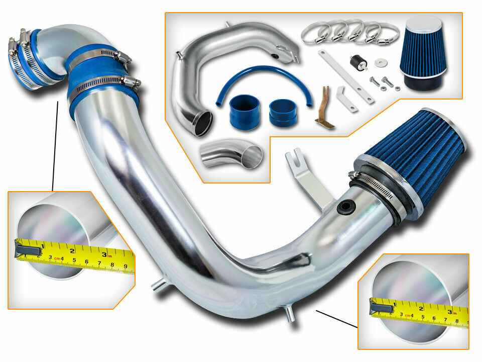 BCP BLUE 03-05 Neon SRT-4 2.4L Turbo Cold Air Intake Inducton Kit + Filter
