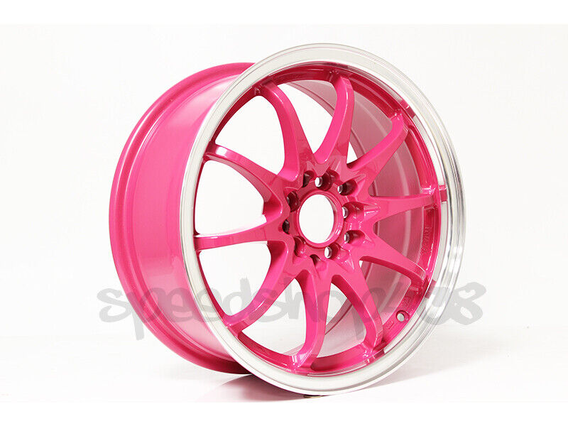 ROTA Wheels Fighter 16X7 +40 5X100 5x114 Royal Pink FOR Prelude TC Prius Accord
