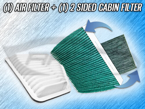AIR FILTER HQ CABIN FILTER COMBO FOR 2007 2008 2009 2010 2011 2012 LEXUS ES350