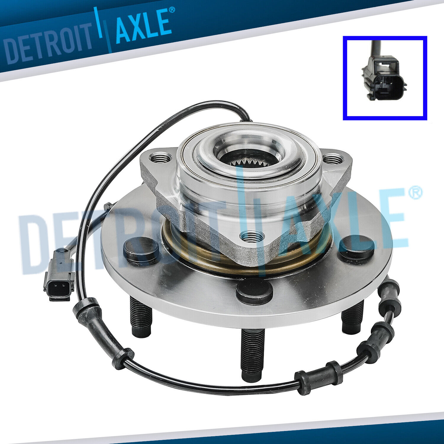 Front Wheel Bearing Hub Assembly for 2002 2003 2004 2005 Dodge Ram 1500 w/ ABS
