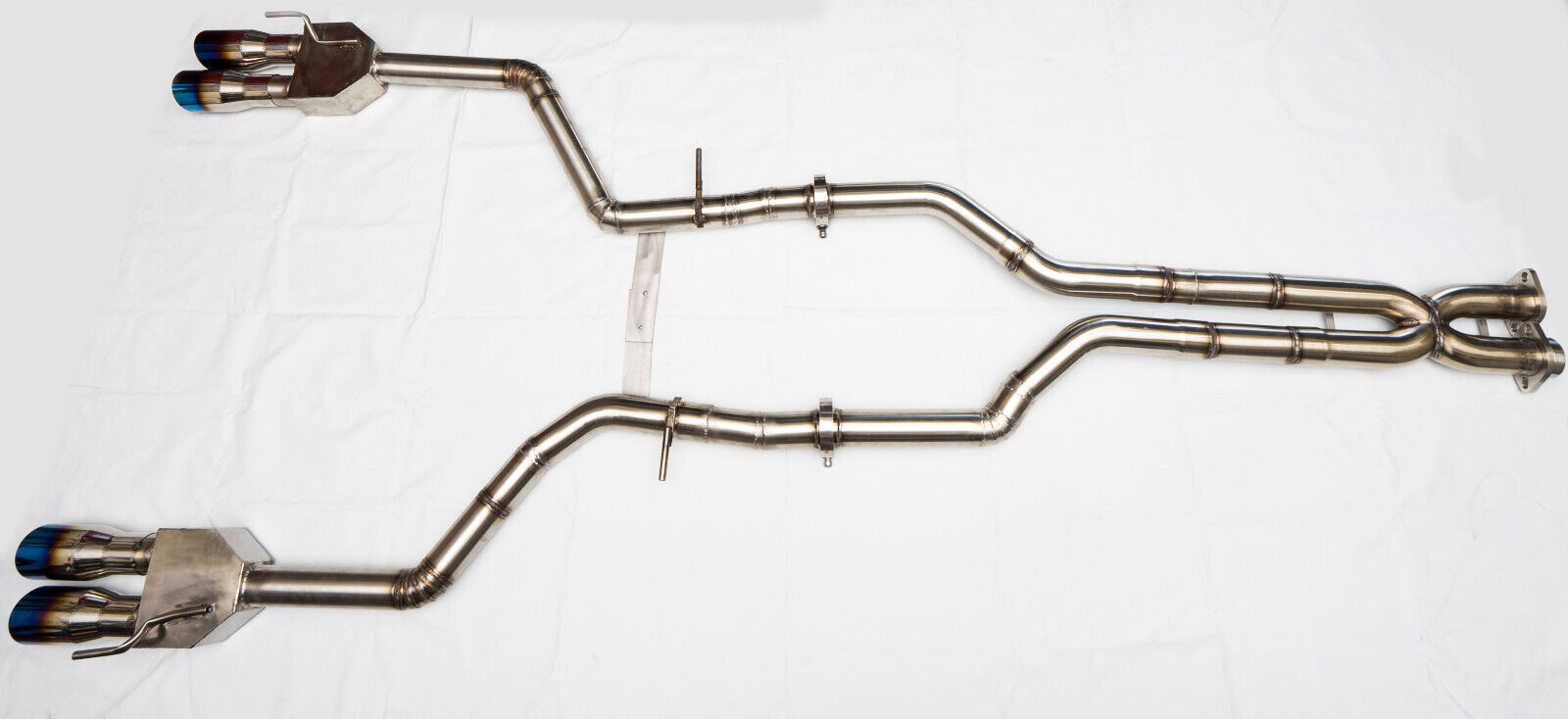 STAINLESS STEEL EXHAUST SYSTEM 2000-2006 MERCEDES-BENZ W220 S Class S500 S55 AMG