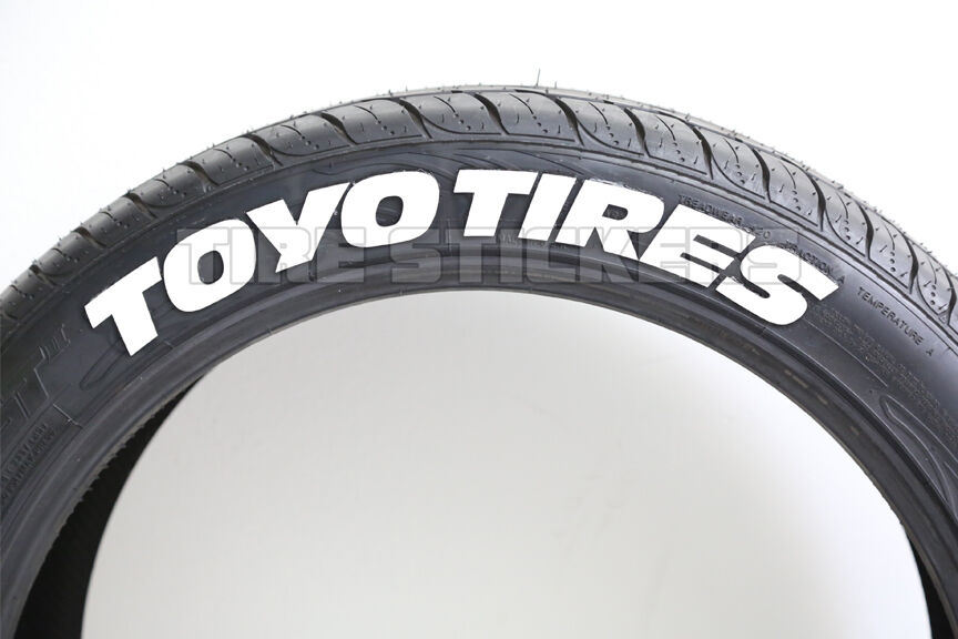 Tire Stickers - TOYO TIRES - 1.25