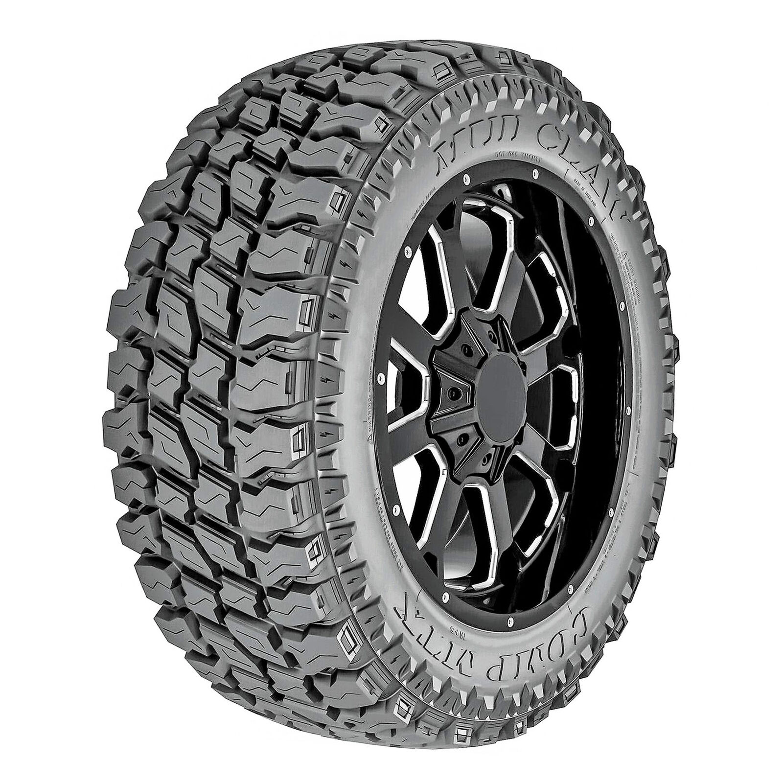 1 New Eldorado Mud Claw Comp Mtx  - Lt265x70r17 Tires 2657017 265 70 17