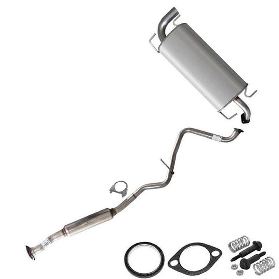 Resonator Muffler Exhaust System Kit  compatible with  08-2011 Impreza Wagon