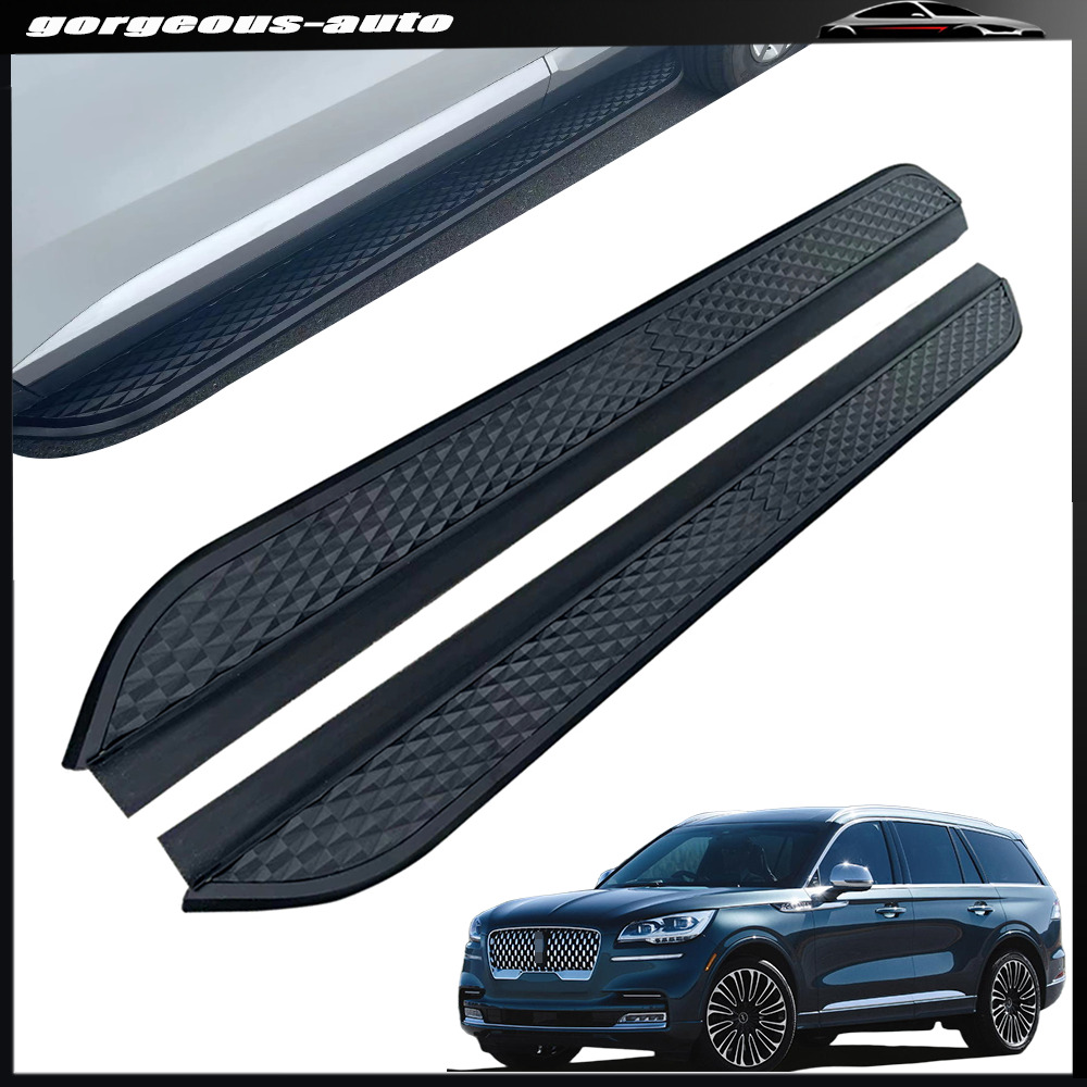 Running Boards Side Steps Pedal Nerf Bar Fits for Lincoln Aviator 2020-2024