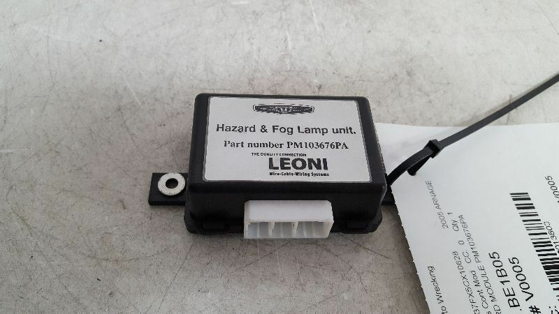 Hazard Fog Light Lamp Control Module Unit Relay Bentley Arnage PM103676PA OEM