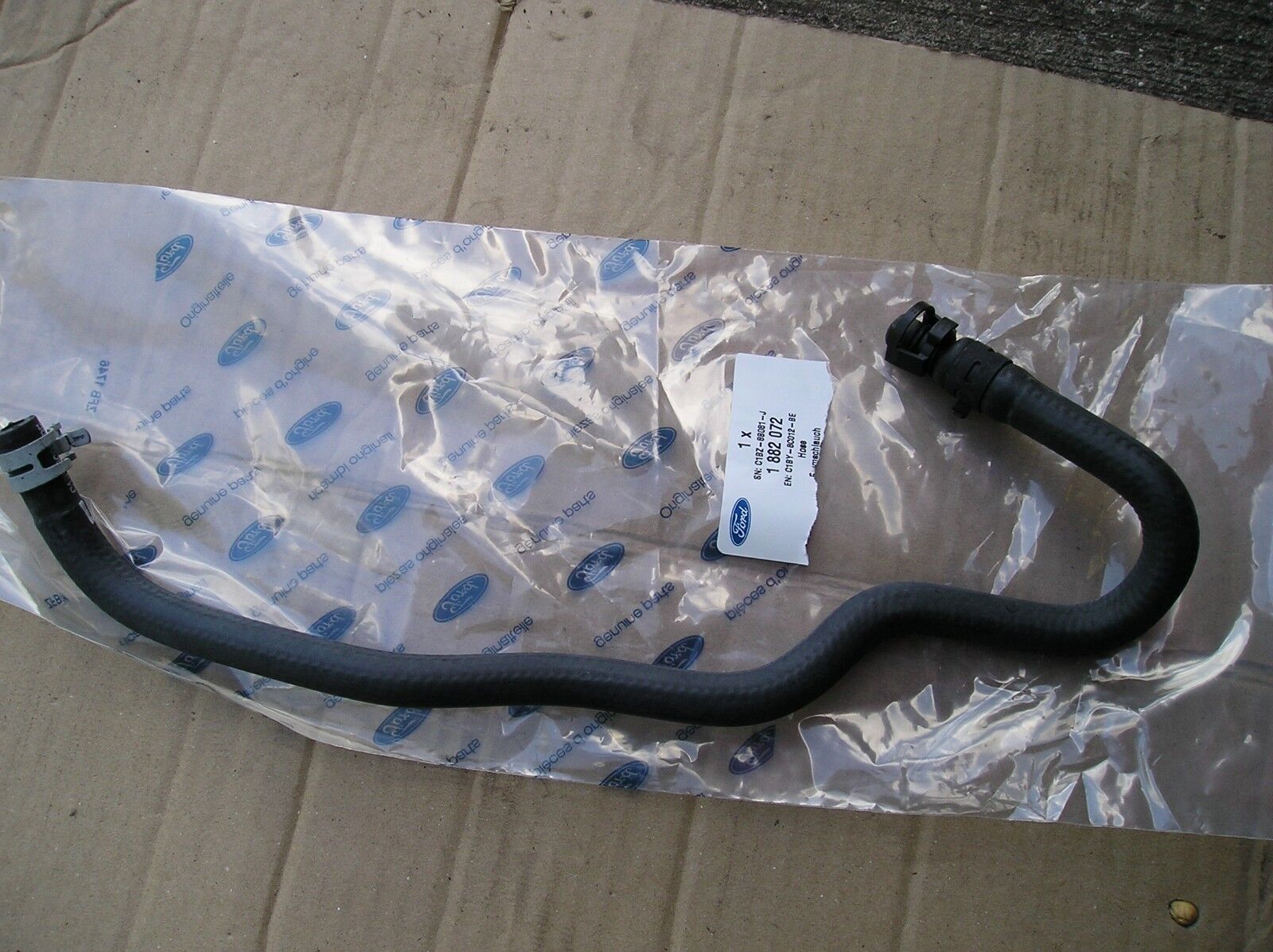 Ford Fiesta Mk7 ST180 NEW Coolant Hose , Connector Header Tank to turbo1882072