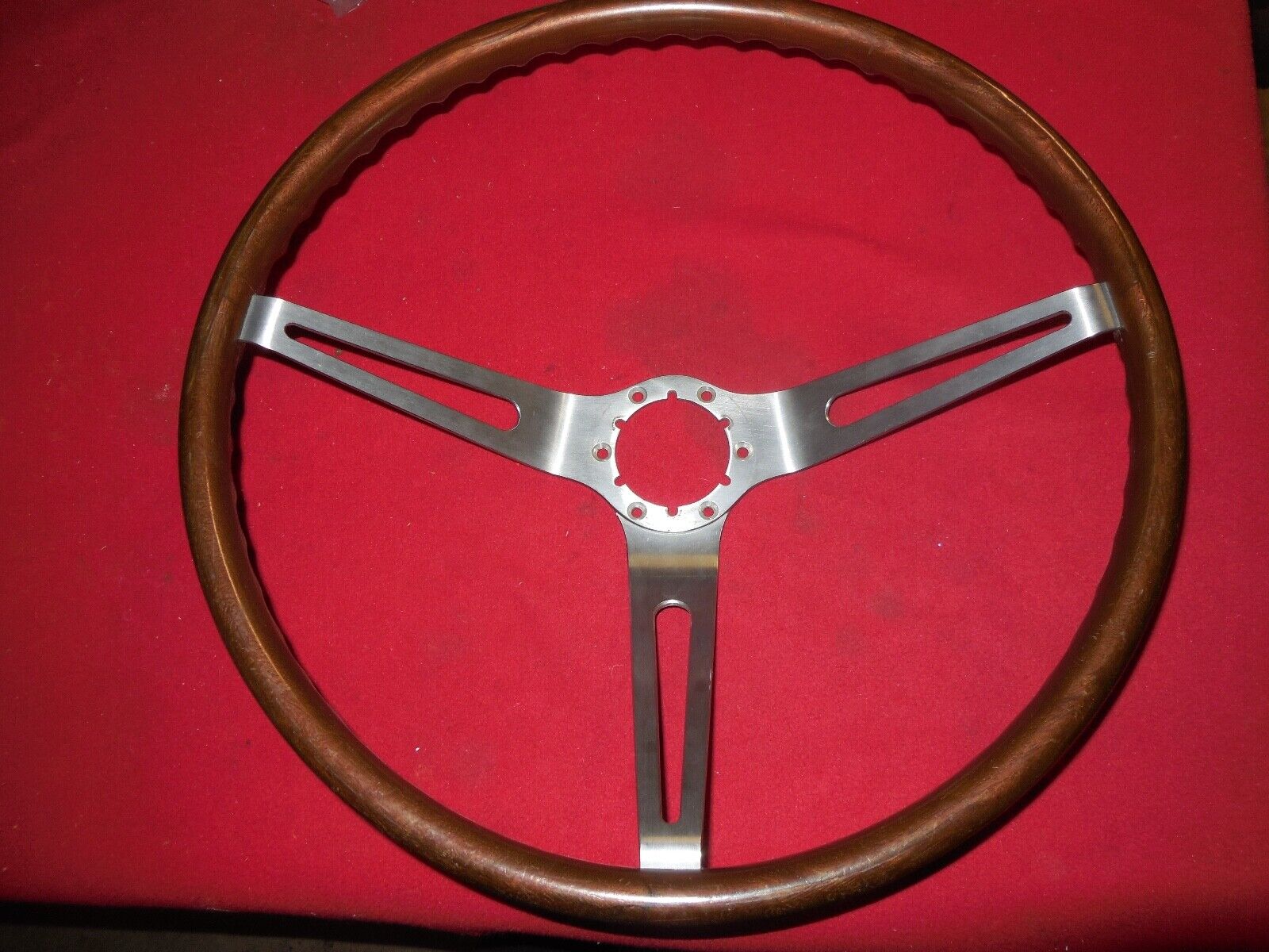 GM 3 Spoke Wood Steering Wheel 1967 - 68 Corvette Camaro Chevelle Nova original