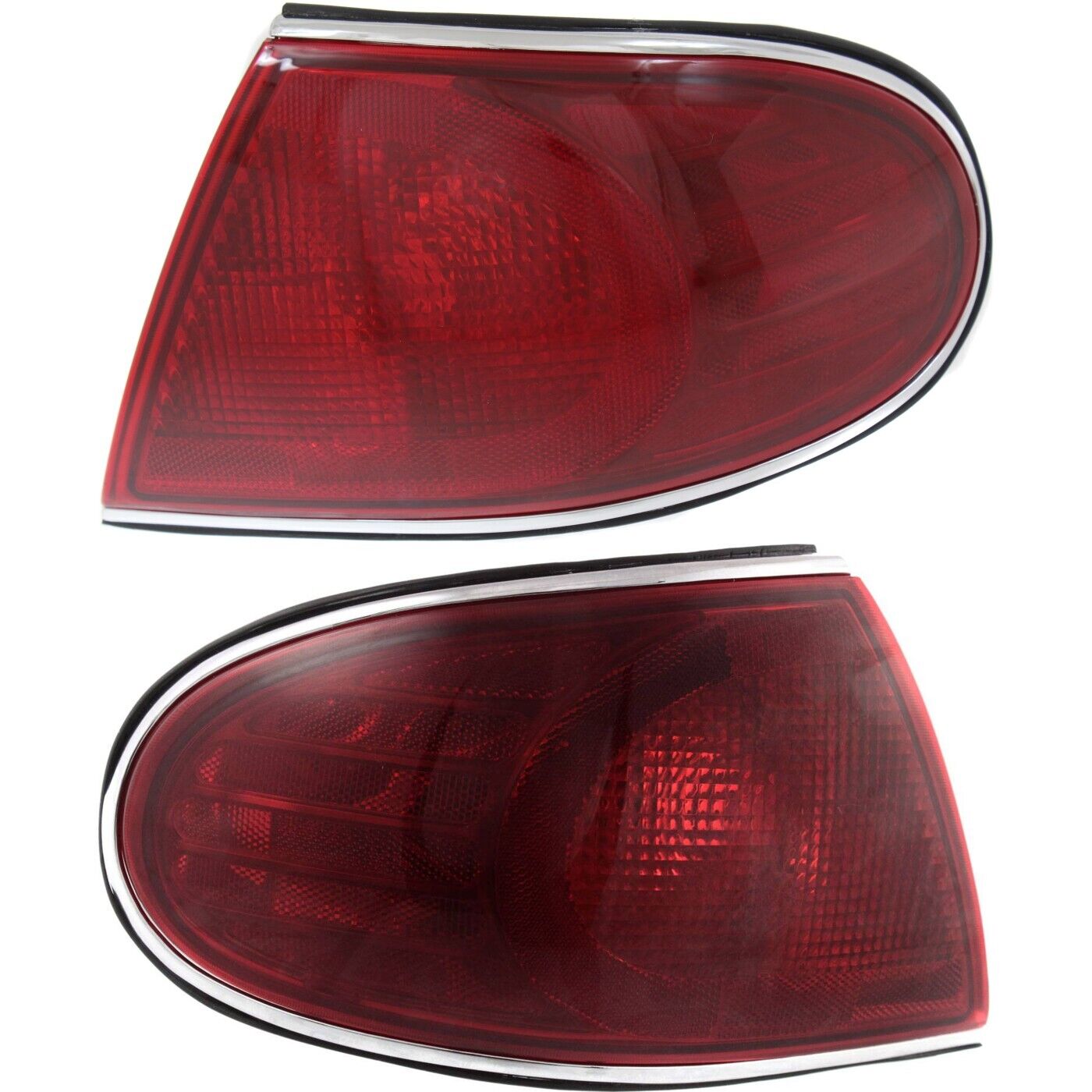New Set of 2 Tail Lights Lamps Driver & Passenger Side Outer Le Sabre LH RH Pair