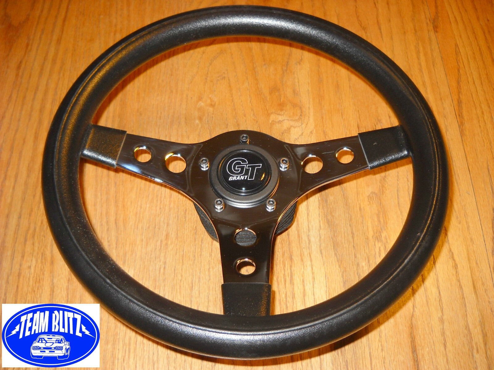 Ford Capri Steering Wheel Kit Three-Spoke RS Rally Sport Racing Black Or Chrome