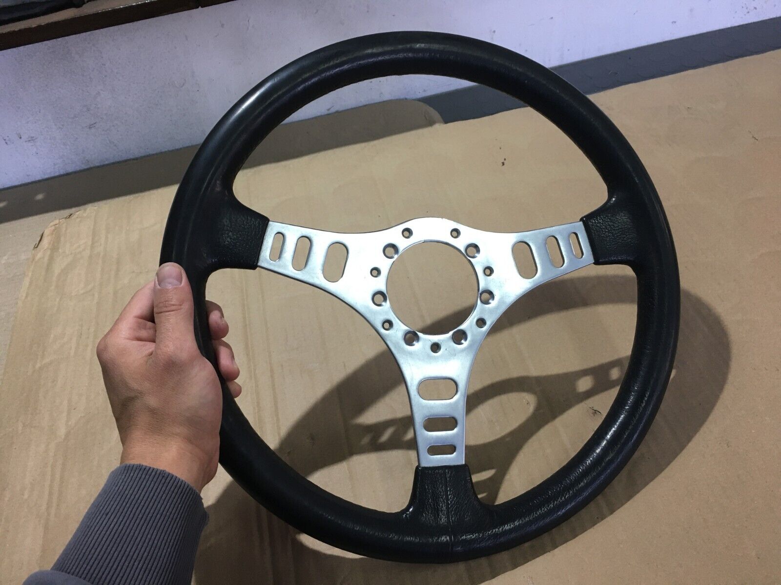 Opel Manta Ascona Kadett OEM Sport Leather Steering Wheel