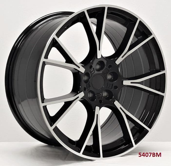 20\'\' wheels for BMW 640 650 COUPE CONVERTIBLE XDRIVE 2012 & UP 5x120 20x8.5/9.5\