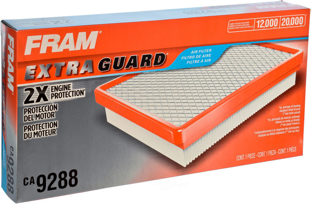 NEW FRAM CA9288 Extra Guard Air Filter- For Ram, Dakota, Volvo, V40