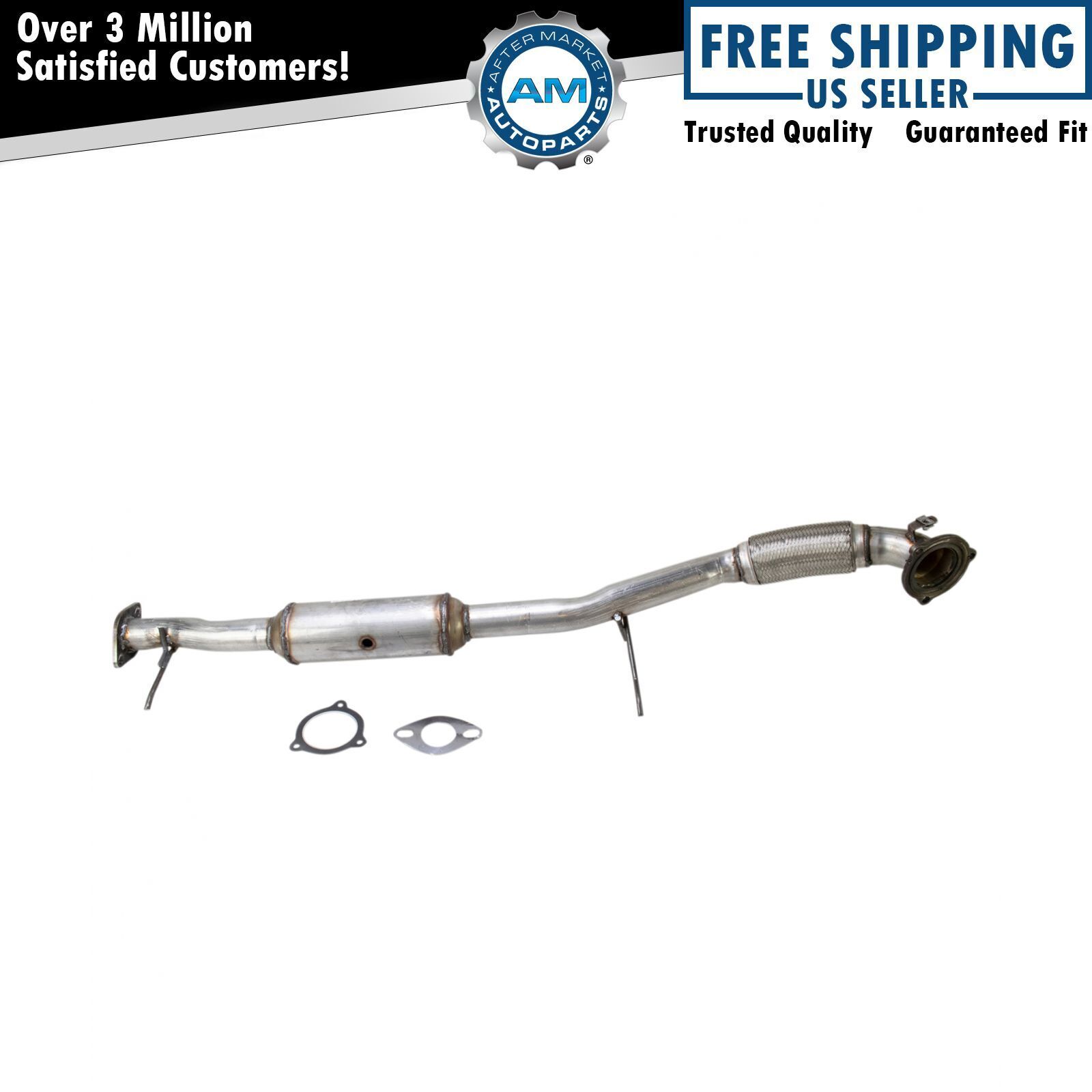 Engine Exhaust Catalytic Converter Assembly for Volvo C30 S40 V50 2.L New