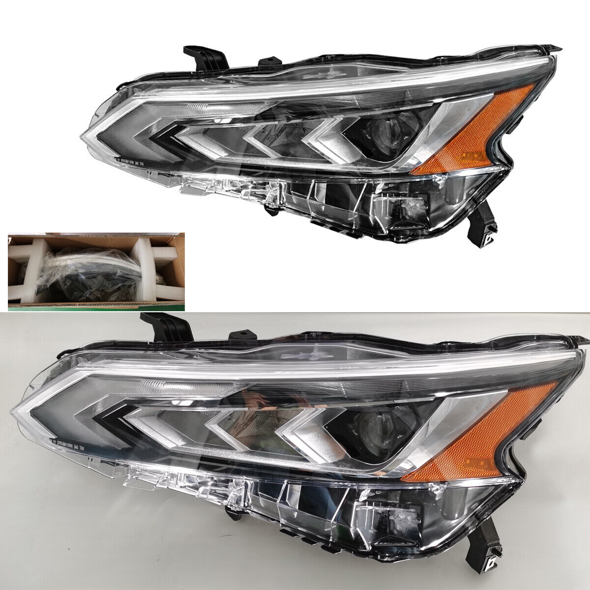 Left Side Headlight Assembly For Nissan ALTIMA 2019-2021 Full LED NI2502266 New
