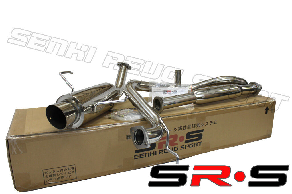 SRS catback exhaust system stainless steel for Nissan 200SX 2.0L 95 96 97 98 99 