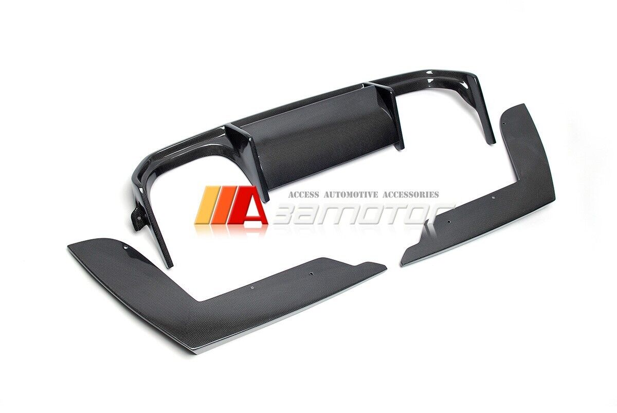 Carbon Fiber MODE Rear Bumper Diffuser + Side Extensions fits BMW F80 M3 F82 M4