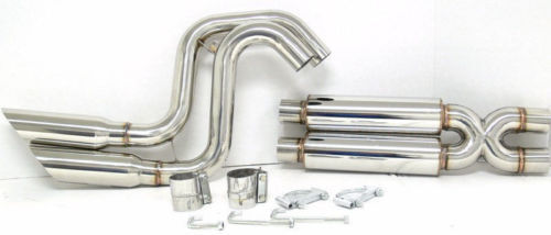 OBX Side Exit Catback Exhaust W/ Dual Tips For 1999 To 2003 F150 Lightning 5.4L
