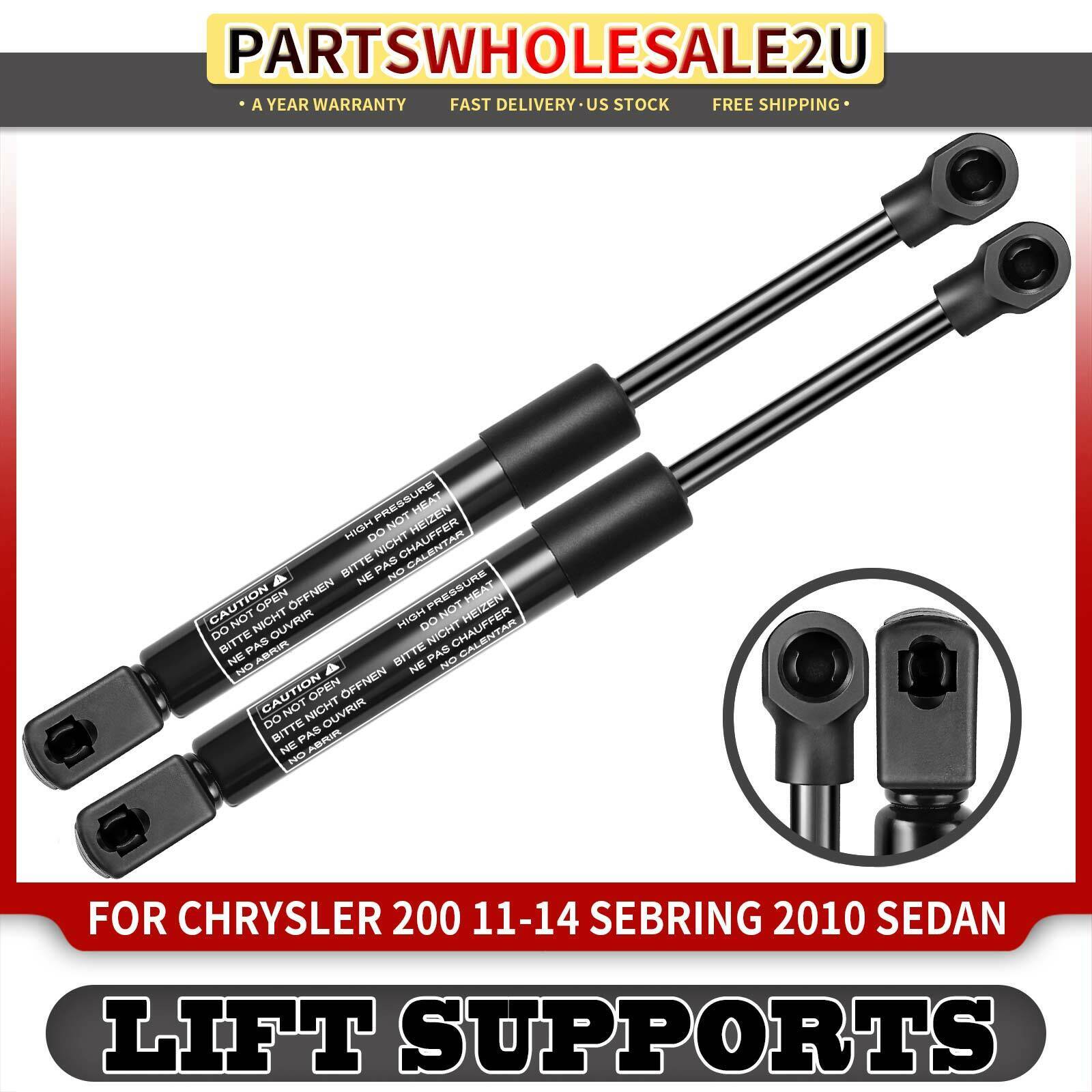 2x Rear Trunk Lift Supports Shock Struts for Chrysler 200 11-14 Sebring 10-11