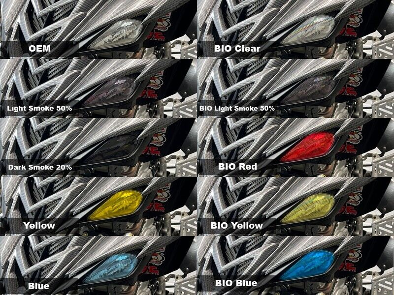 Crux Moto Headlight Tint for 2006 + Yamaha Raptor 700 350 250 YZF450