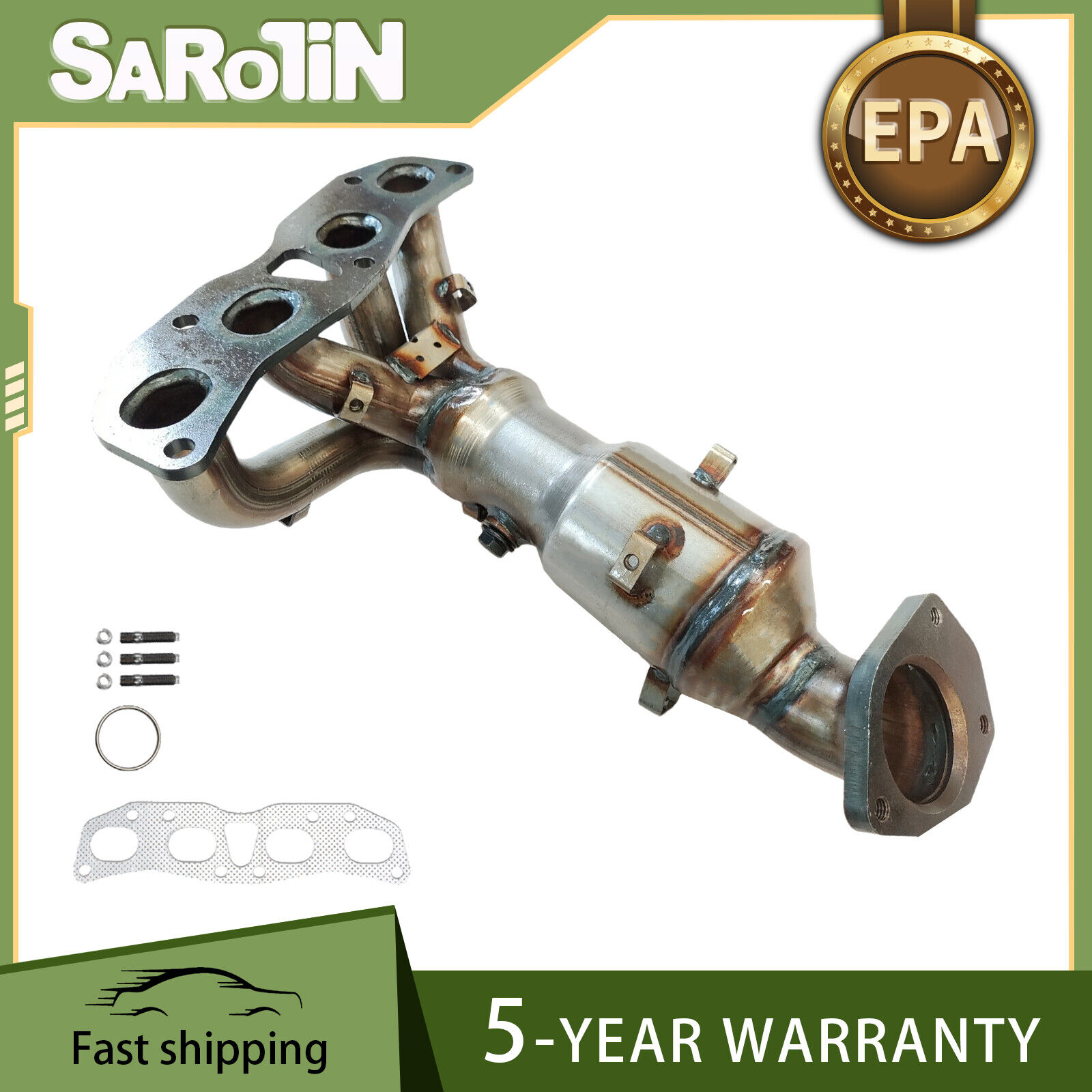 For 2013-18 Nissan Altima＆14-17 Rogue 2.5L Exhaust Manifold Catalytic Converter