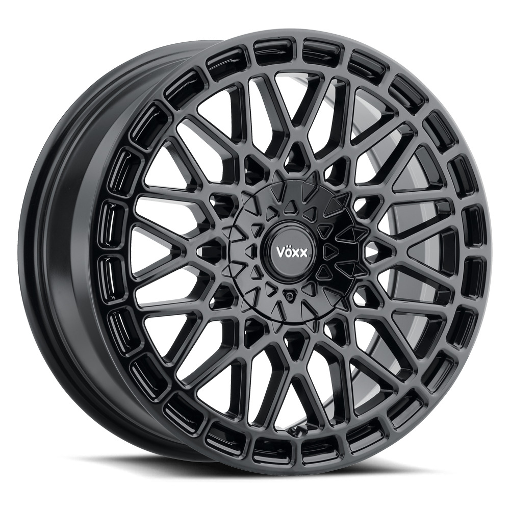 New 17x7.5 inch 5-115 mm Enzo Gloss Black Custom Wheel Rim Mesh