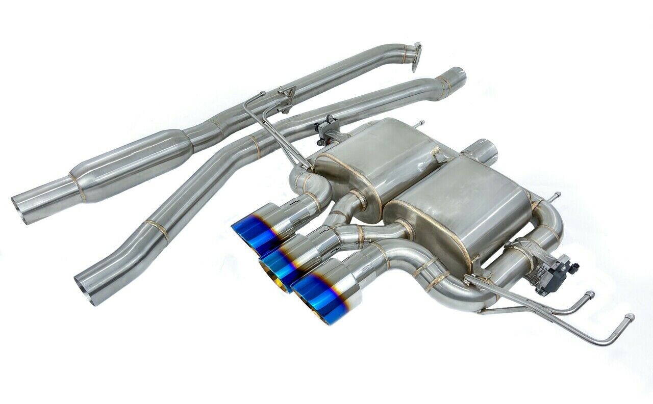 Fits Honda Civic Type-R 2017-2021 Stainless Steel Catback Exhaust with Valves