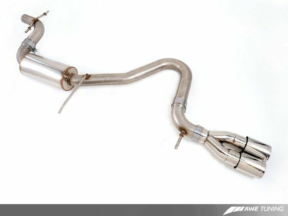 AWE Tuning Cat-Back Performance Resonated Exhaust for Audi 8P A3 FWD