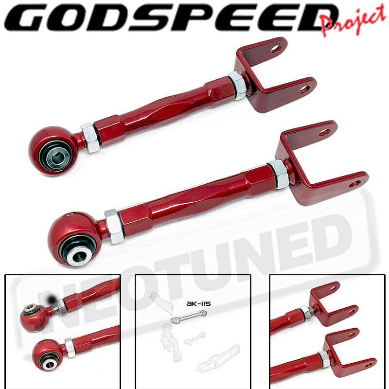 Godspeed Adjustable Rear Camber Arms Kit Alignment Sphe For Chrysler 200 2011-14