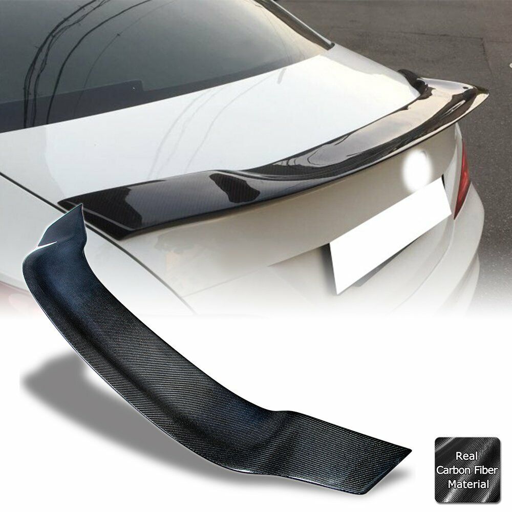 Carbon Fiber Trunk Spoiler R-Style Wing For 2013-2019 Mercedes CLA-Class C117