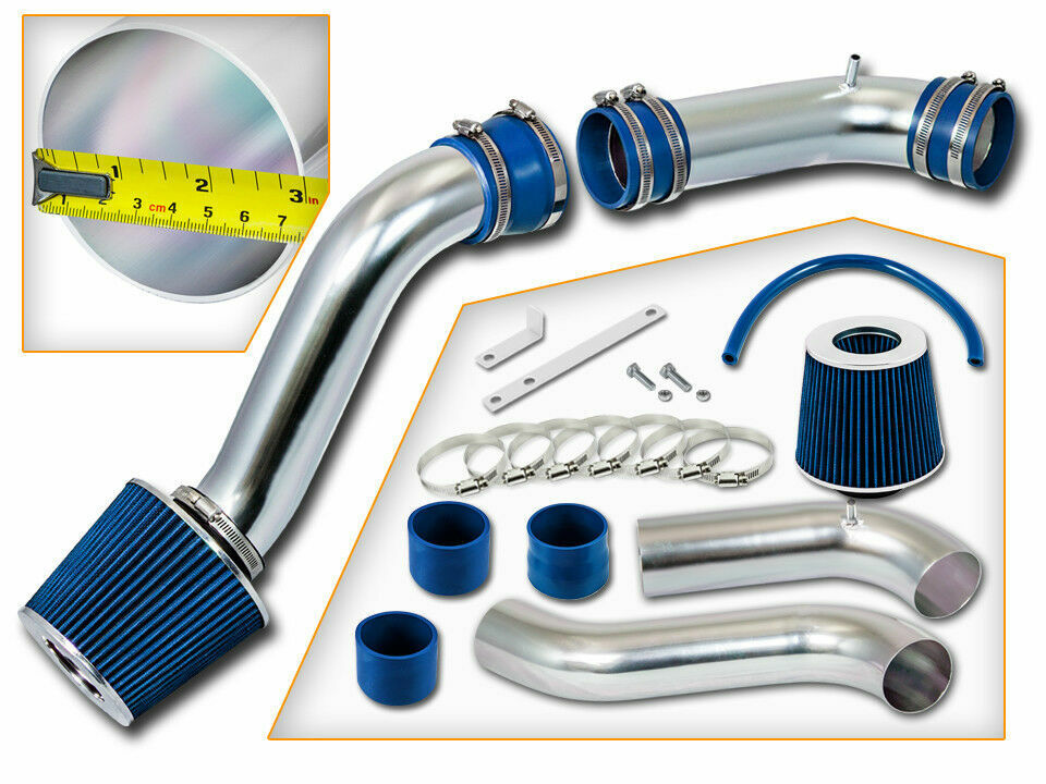 Cold Air Intake Kit + BLUE Filter For 90-97 Ford Thunderbird 3.8L V6 N/A