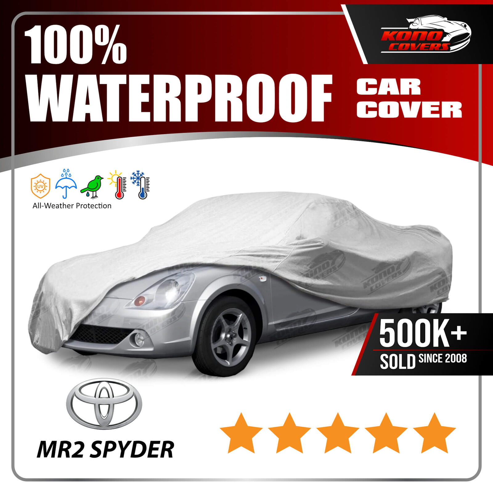 [Fits Toyota MR2] CAR COVER - Ultimate Full Custom-Fit All Weather Protection