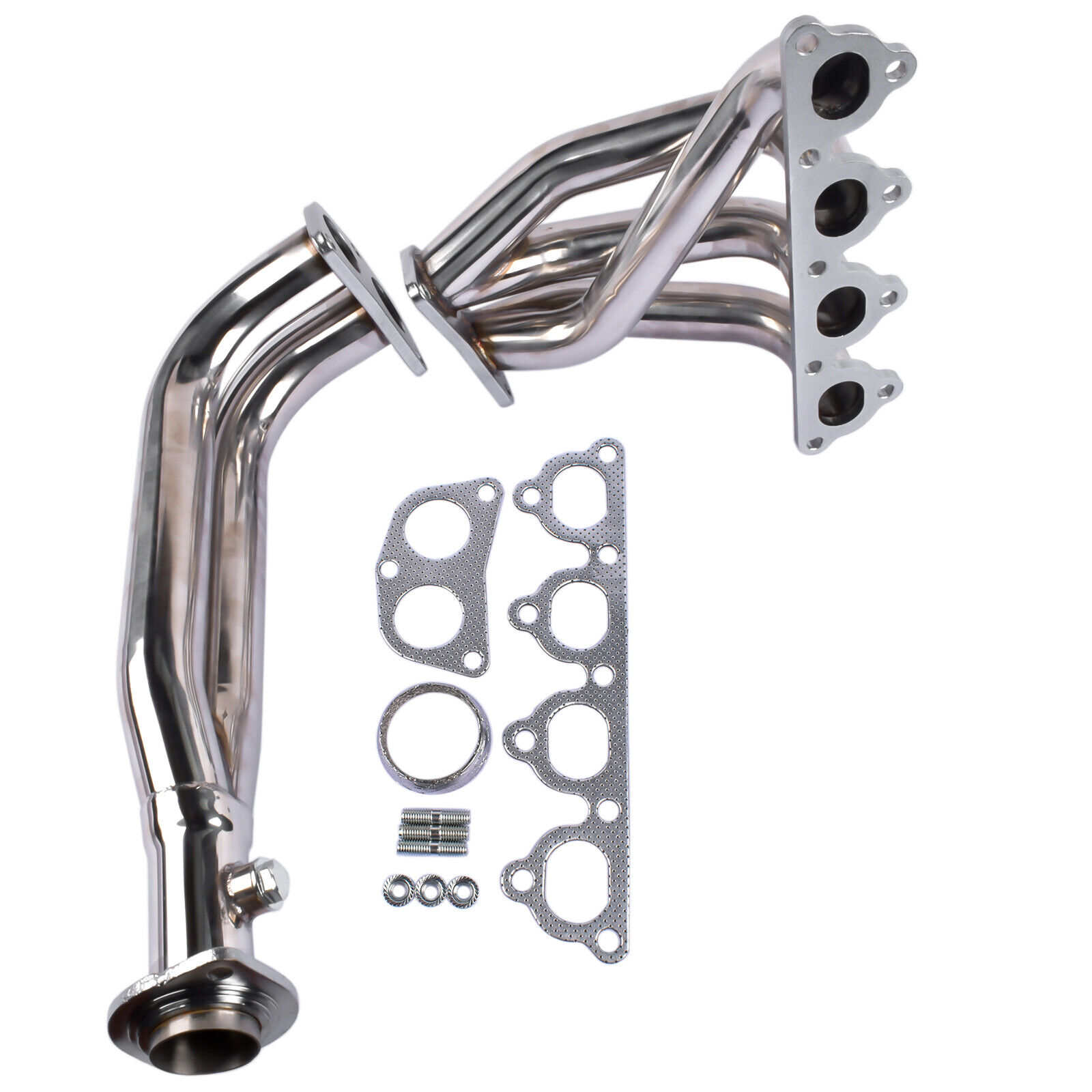 For Honda Civic 88-00 D-series 1.5/1.6L Header Exhaust System Set with Bolts