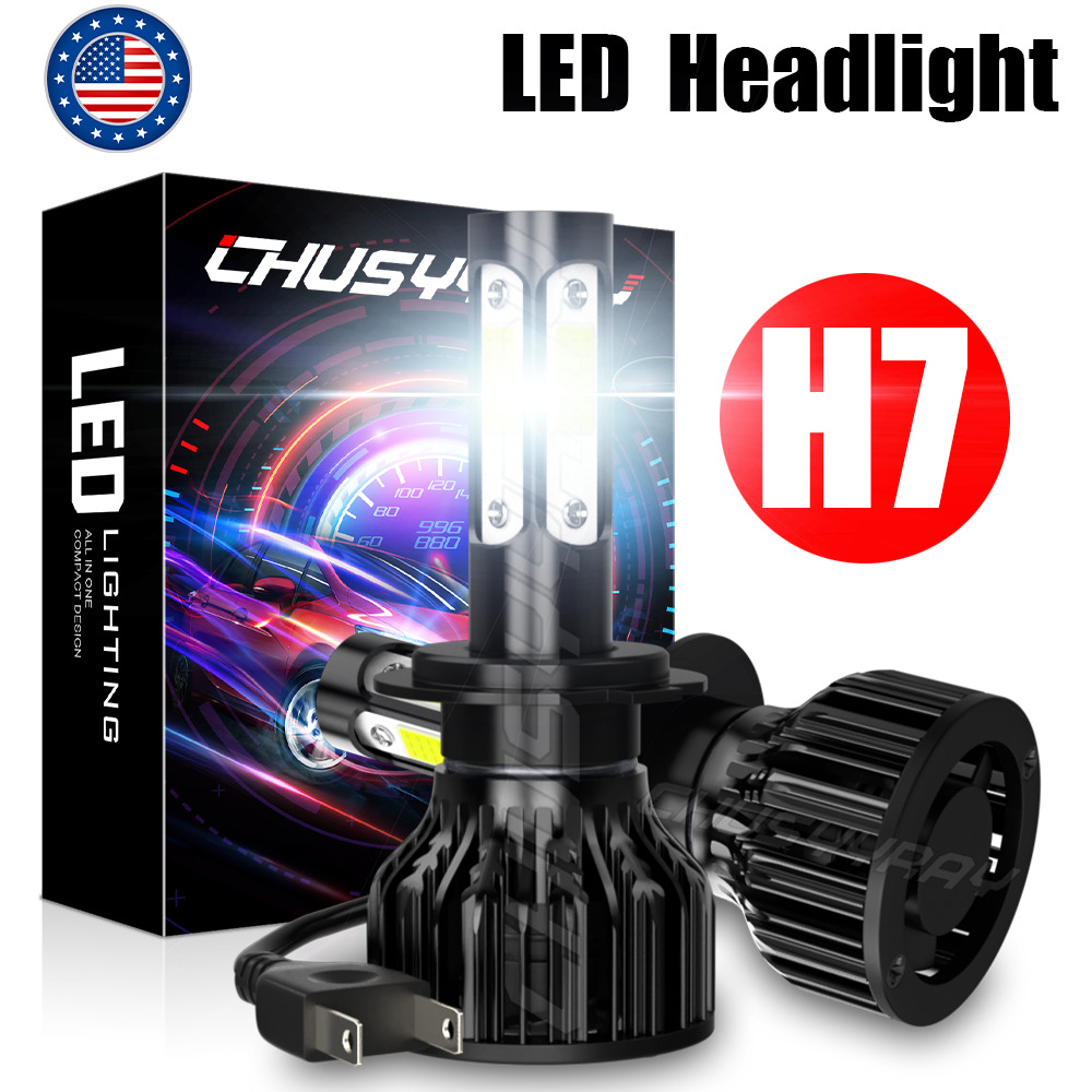 For Honda CBR1000RR 2005-2016 CBR600RR 2003-2016 6500K LED Headlight Bulbs