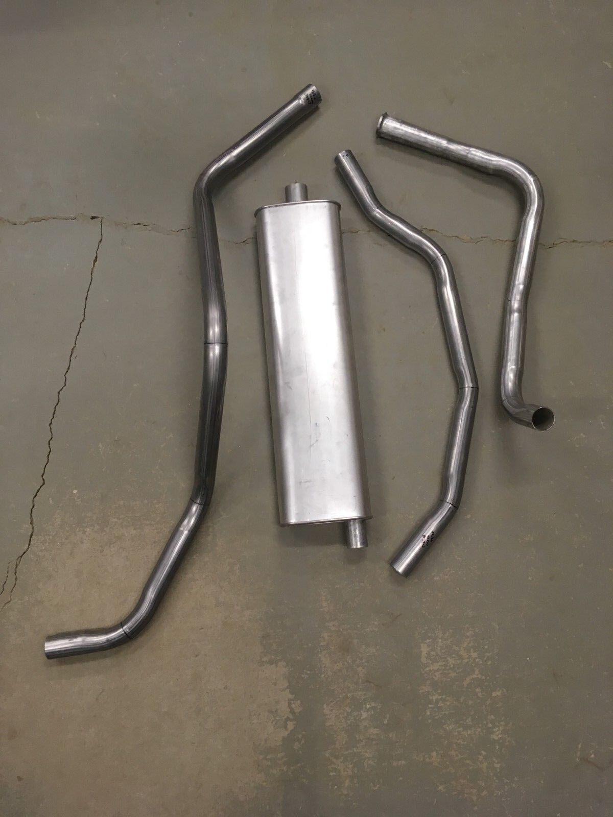 1959-60 Chevy Impala, BelAir, Biscayne 6 cyl 235 Complete Single Exhaust System 