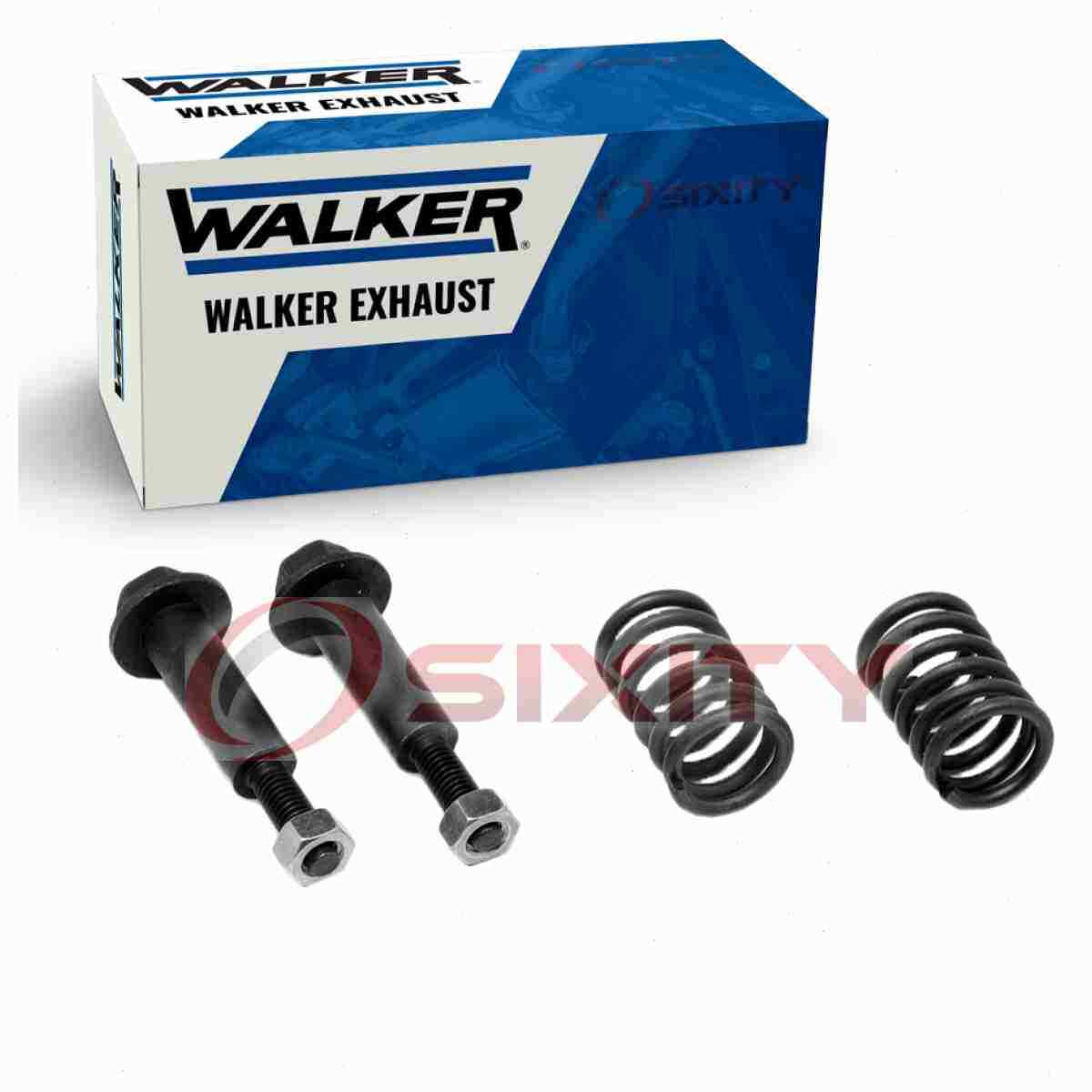 Walker Converter Left To Rear Exhaust Bolt & Spring for 2002-2003 Jeep xy