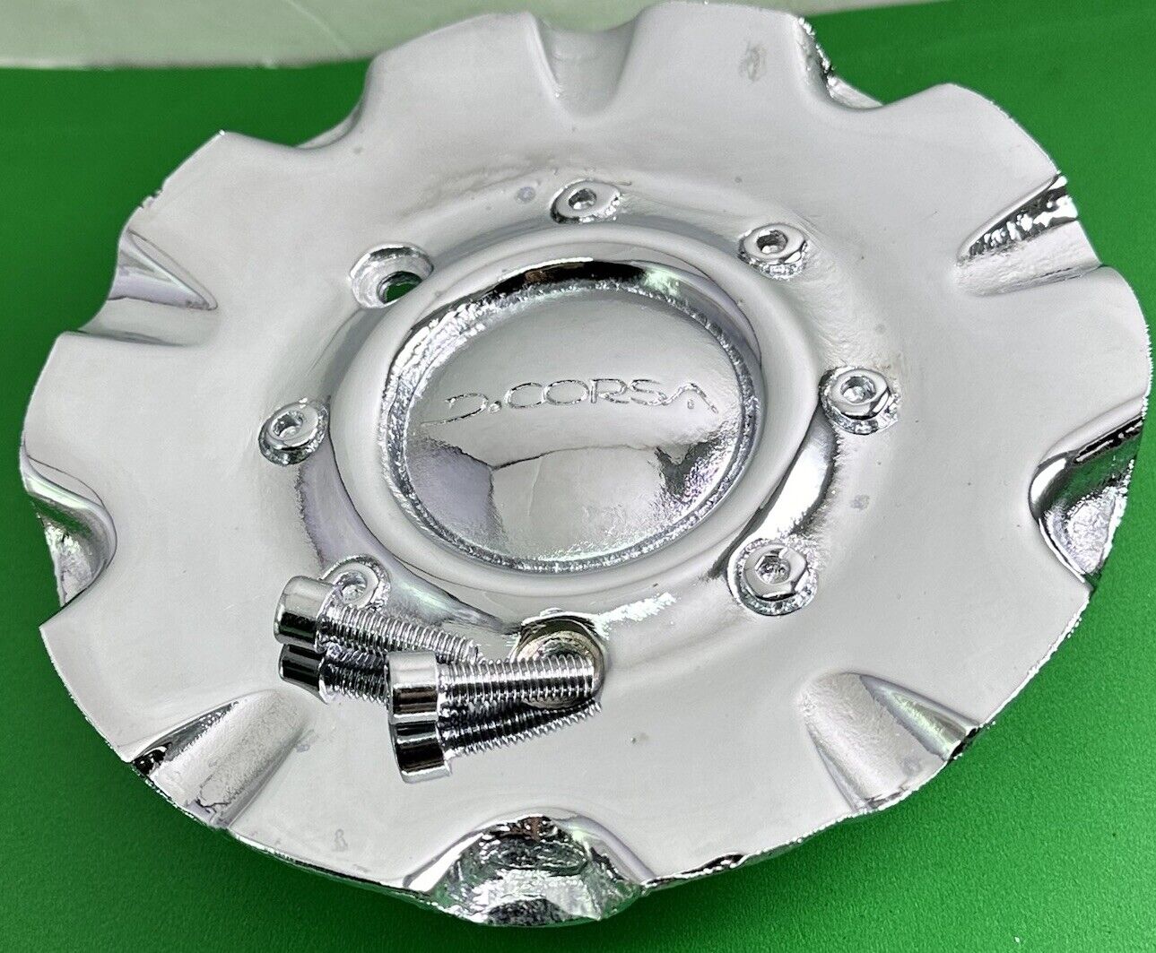 D.CORSA Chrome Custom Wheel Center Cap # C034