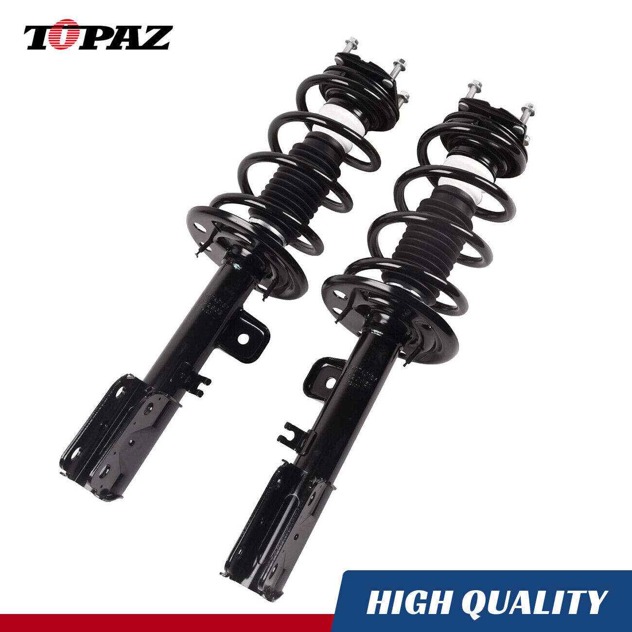 Pair Front Complete Struts W/ Coil Springs for Ford Explorer 2011-2013 2.0L 3.5L