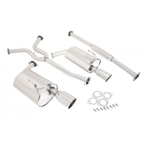 MANZO STAINLESS STEEL CATBACK EXHAUST SYSTEM FOR 2004-2008 NISSAN MAXIMA