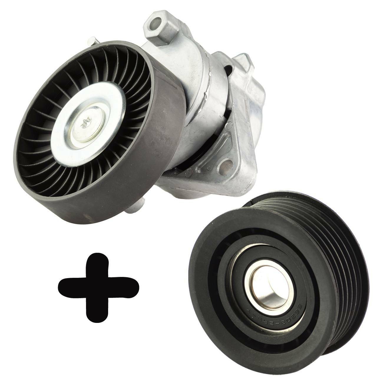 Fits Mercedes Benz S350 E320 C280 KIT Tensioner Pulley + Idler Pulley 1122000970
