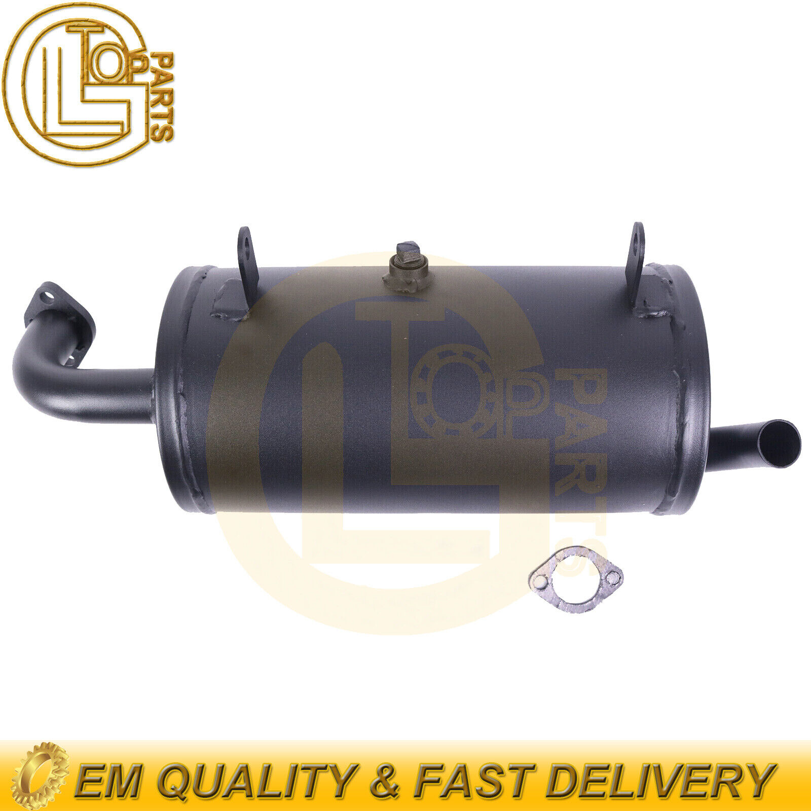 Exhaust Muffler& Gasket 18091-0487 for Kawasaki Mule 600/ 610/ SX 2012-21