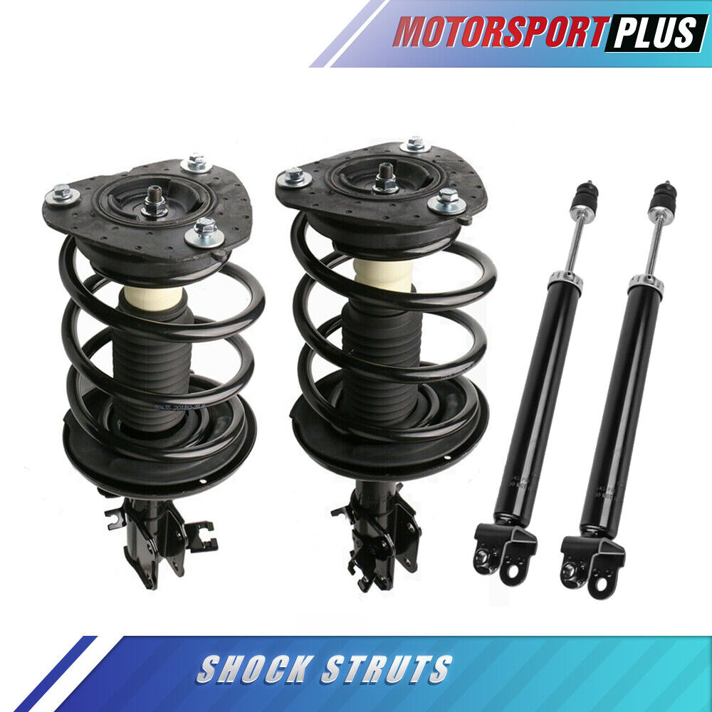 Pair Left Right Front Strut Rear Shock For 2007-2012 Nissan Altima Non Hybrid