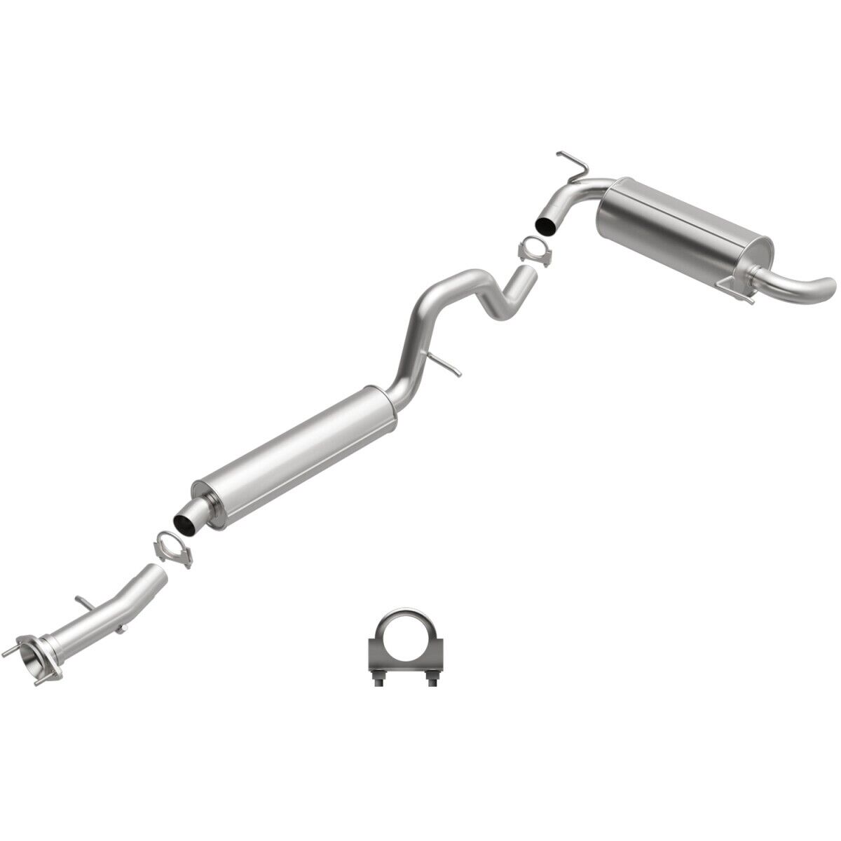 106-0351 BRExhaust Exhaust System for Hummer H3 2006-2007