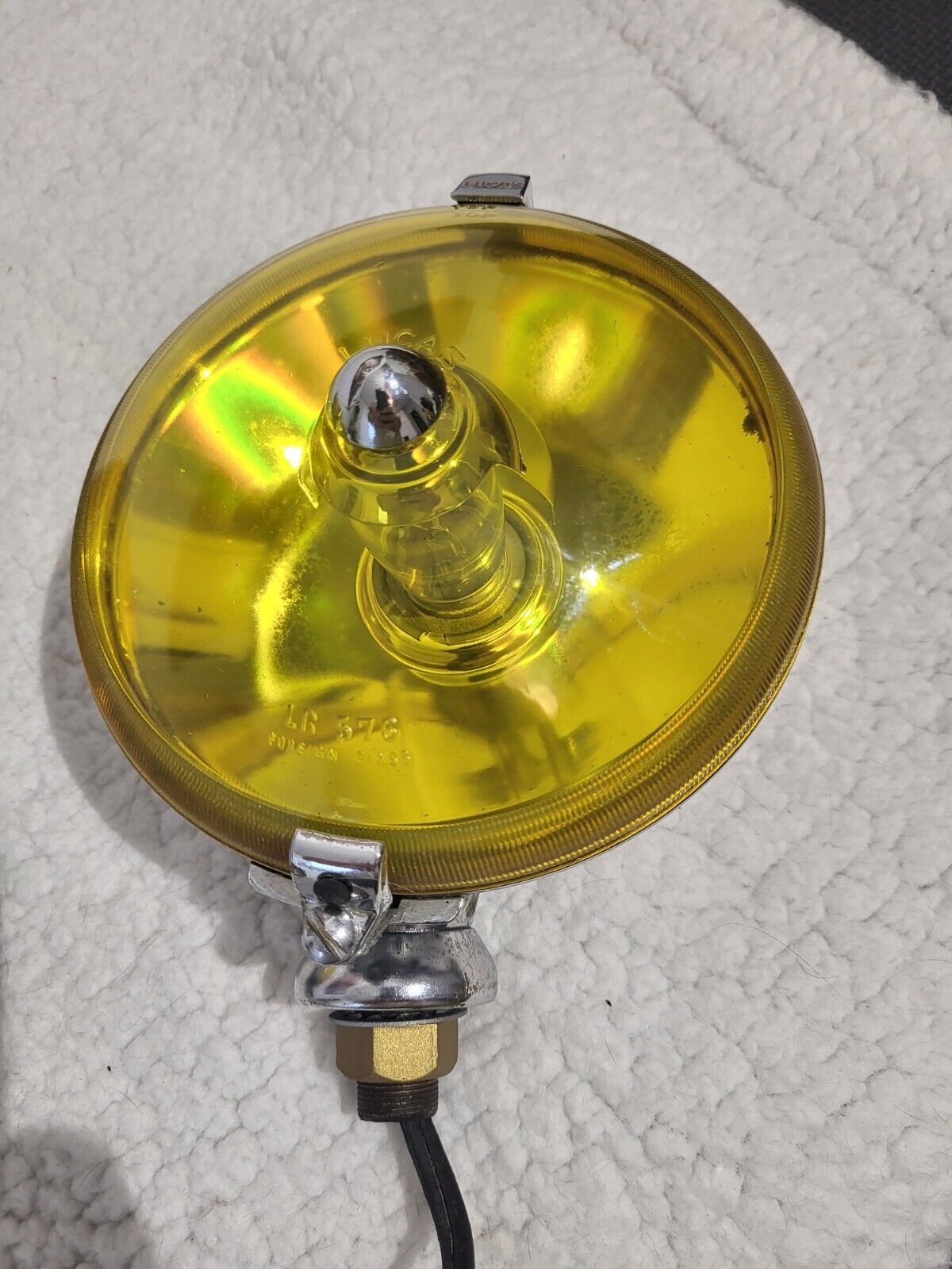 ( 1 ) Yellow Lucas Driving Fog Light SLR 576 Lamp Spotlamp Original