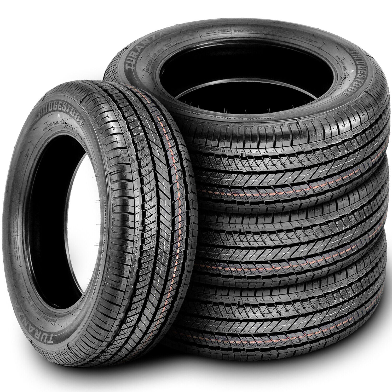 4 Tires Bridgestone Turanza EL400-02 (OE) 205/55R16 89H (KZ) A/S All Season