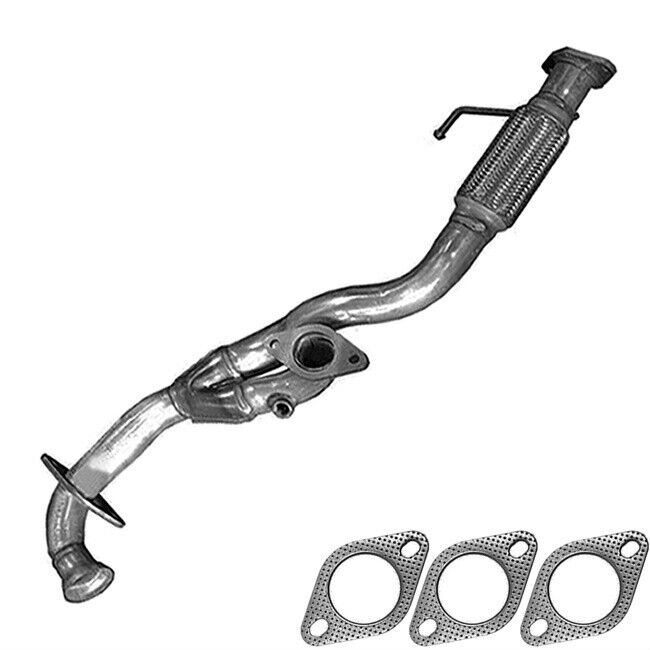 Exhaust Y Pipe With Flex fits: 2005-2008 Escape Tribute Mariner 3.0L
