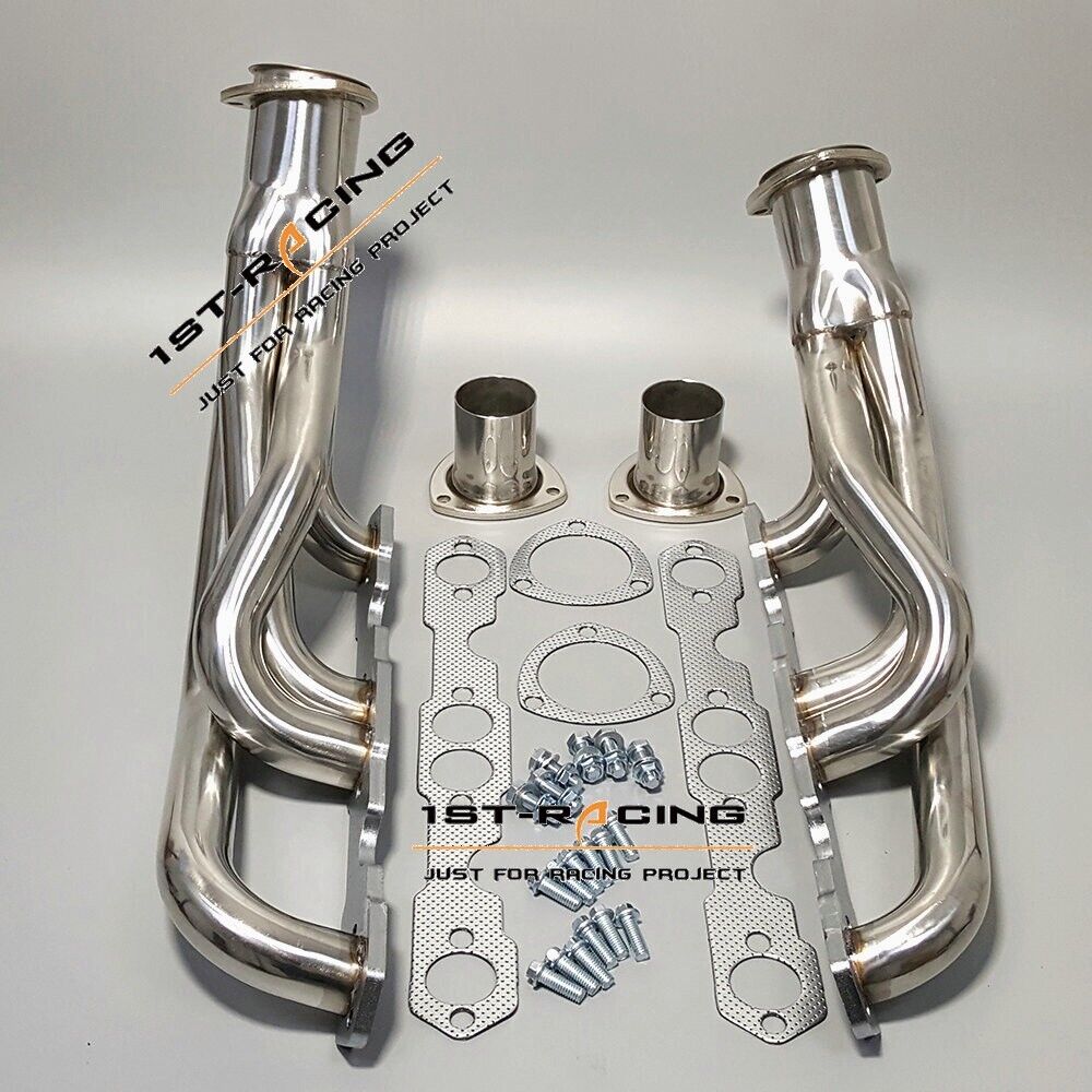Stainless Steel Exhaust Headers For Chevy GMC C/K 1500 2500 3500 5.0L 5.7L V8