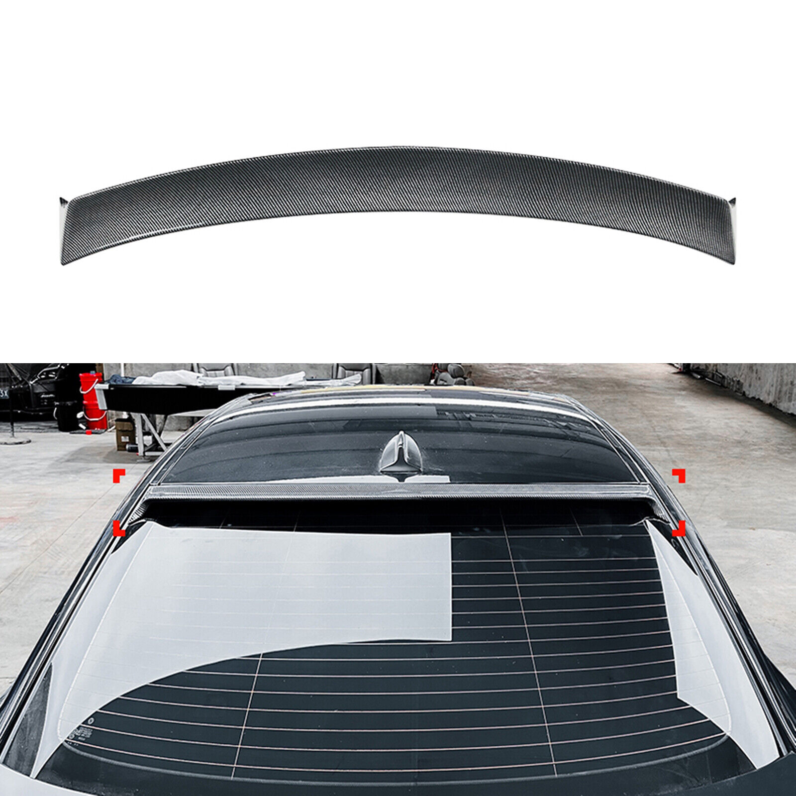 Rear Trunk Roof Spoiler Wing For BMW 1 Series E82 Coupe 120i 128i M1 2008-2013
