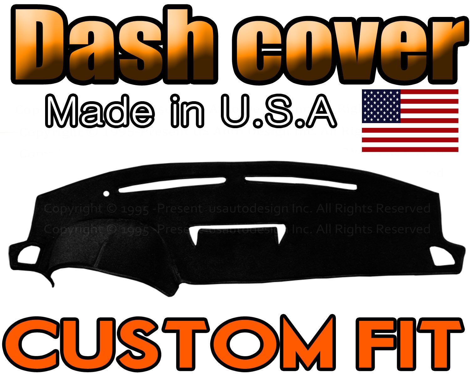 Fits 2003-2006 INFINITI G35  DASH COVER MAT DASHBOARD PAD MADE IN USA  / BLACK