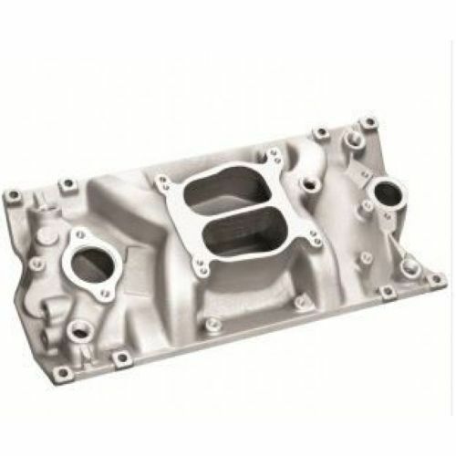 Professional Products 52007 Cyclone Intake Manifold - Satin; For Chevy V8